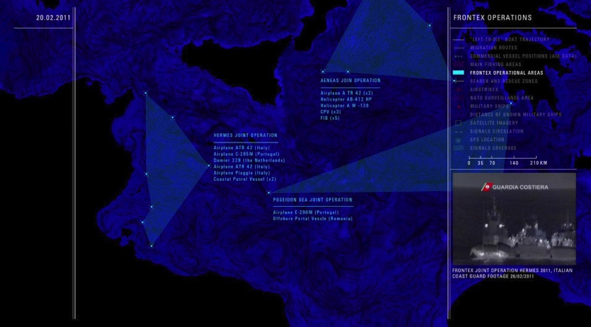 Charles Heller et Lorenzo Pezzani – Liquid Traces – The Left-to-Die Boat Case