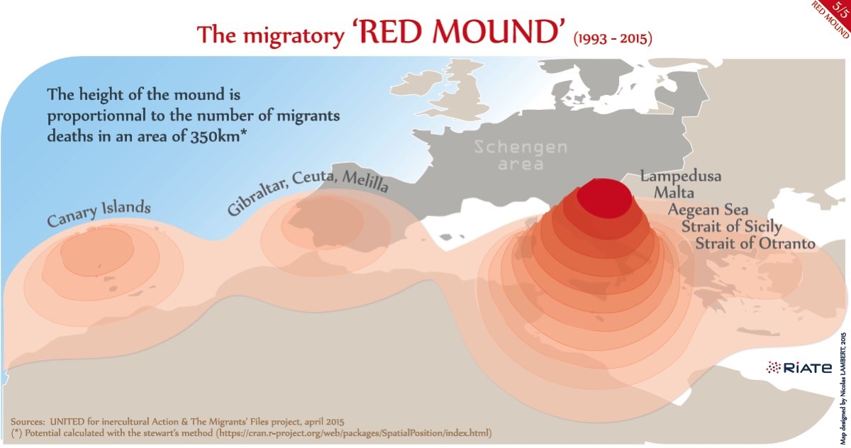 Nicolas Lambert – The migratory red mound