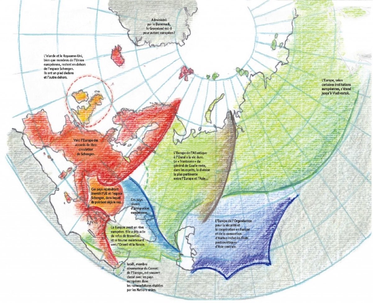 Philippe Rekacewicz – Et l’Europe se fond dans l’Asie en une immense étreinte